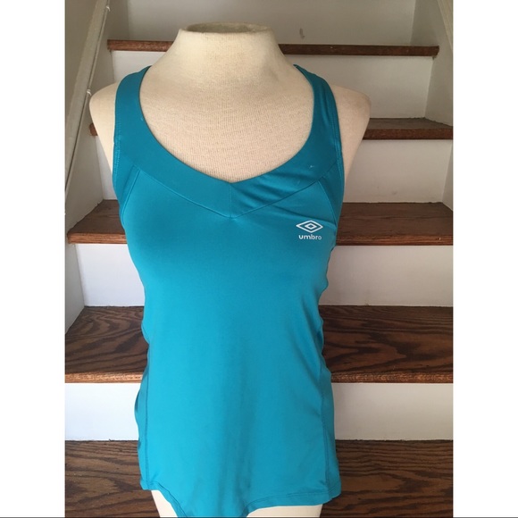 FREE Turquoise Cross Bar Back Workout Top - Picture 2 of 3